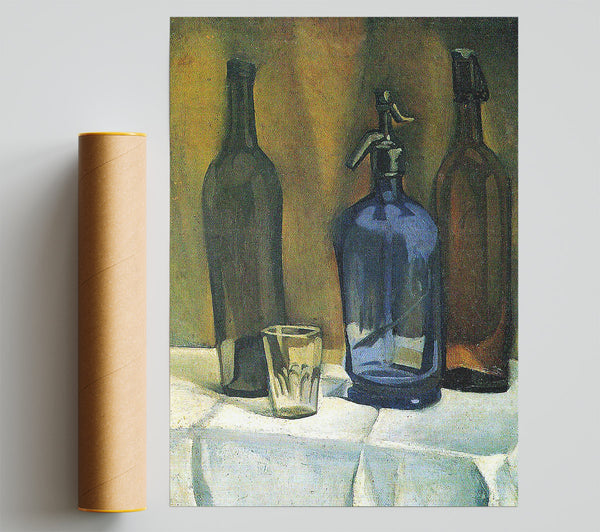 Juan Gris Siphon And Bottles