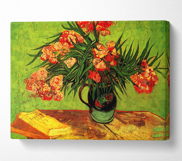 Van Gogh Still Life Vase With Oleanders And Books