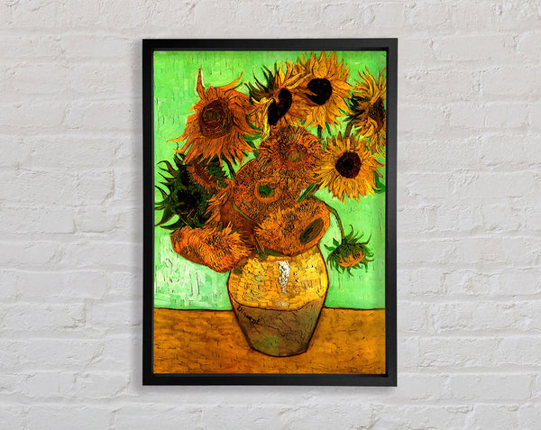 Van Gogh Still Life Vase With Twelve Sunflowers 2