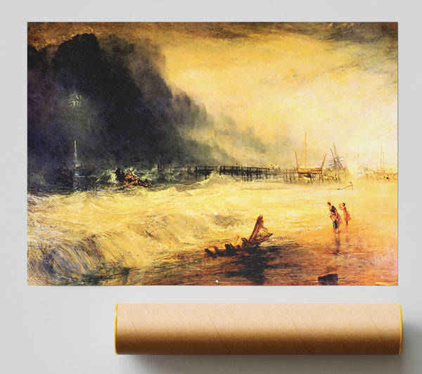 Joseph Mallord Turner Stranded Ship