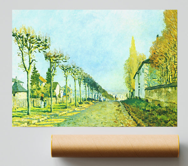 Sisley Street In Louveciennes