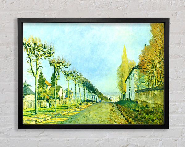 Sisley Street In Louveciennes