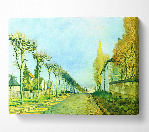 Sisley Street In Louveciennes