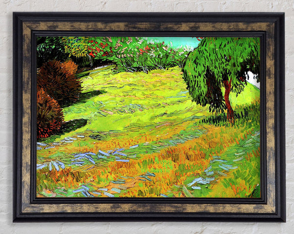 Van Gogh Sunny Lawn In A Public Park