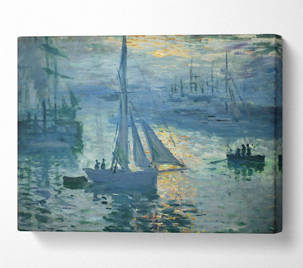 Monet Sunrise At Sea 2