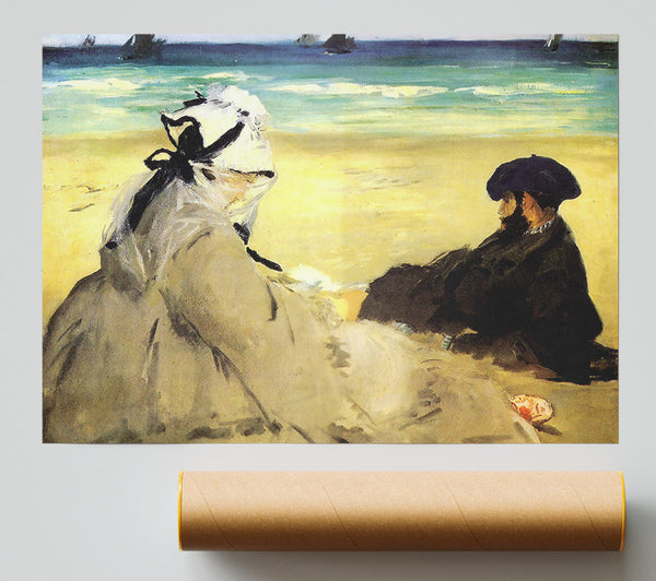 Manet Sur La Plage 1873