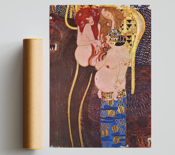 Klimt The Beethoven Freize 2