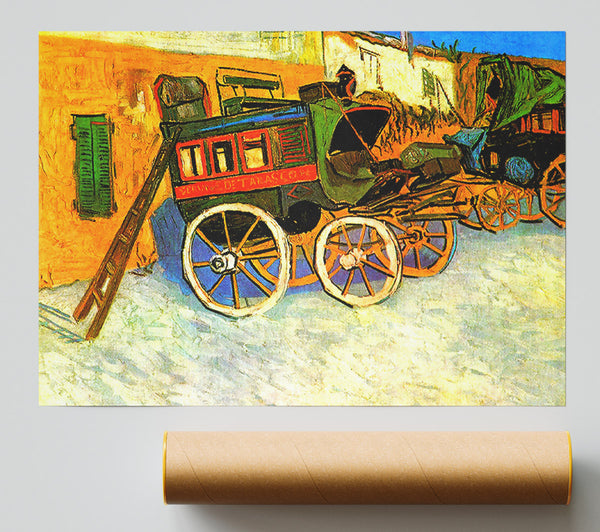 Van Gogh The Coach Of Tarascon