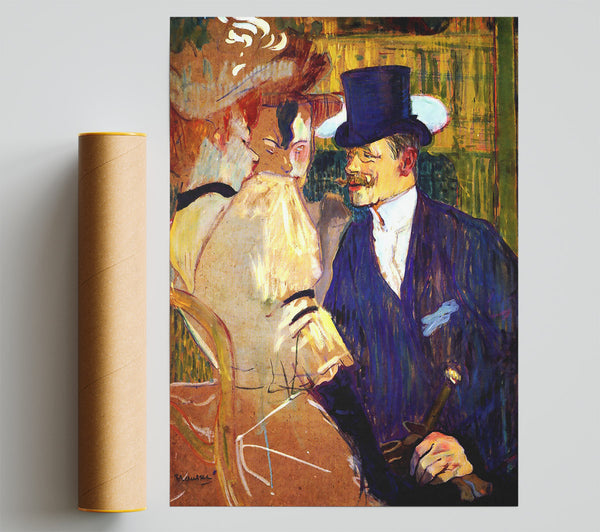 Toulouse Lautrec The English Man At The Moulin Rouge