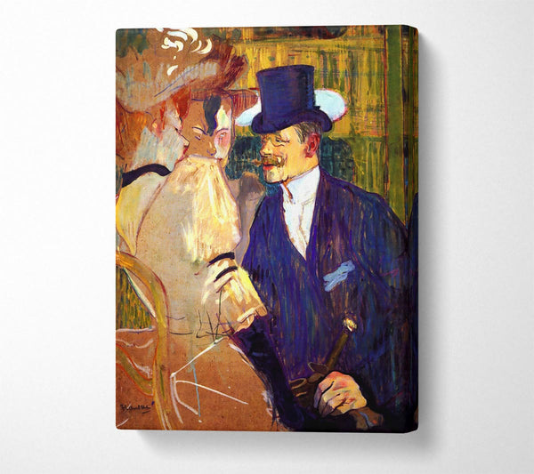 Toulouse Lautrec The English Man At The Moulin Rouge