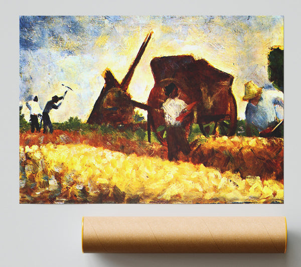 Seurat The Field Worker