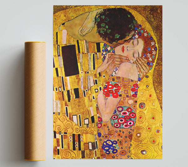 Klimt The Kiss Close