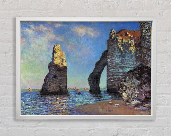 Monet The Rocky Cliffs Of Etretat