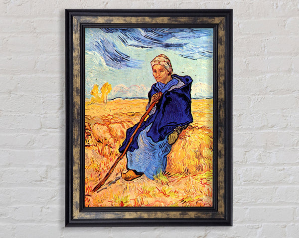 Van Gogh The Shepherdess