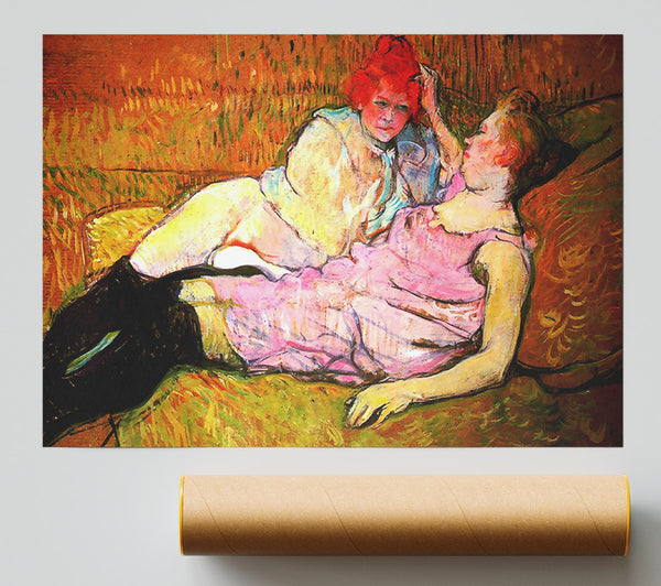 Toulouse Lautrec The Sofa