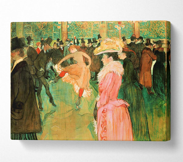 Toulouse Lautrec At The Moulin Rouge