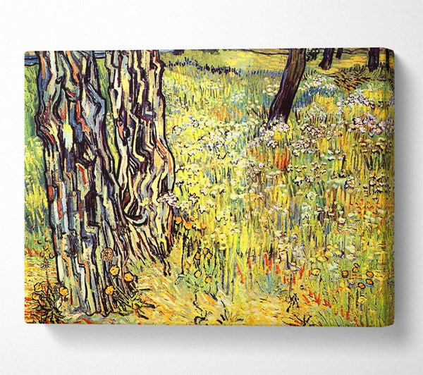 Van Gogh Tree Trunks