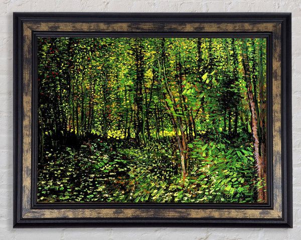 Van Gogh Trees And Undergrowth [2]