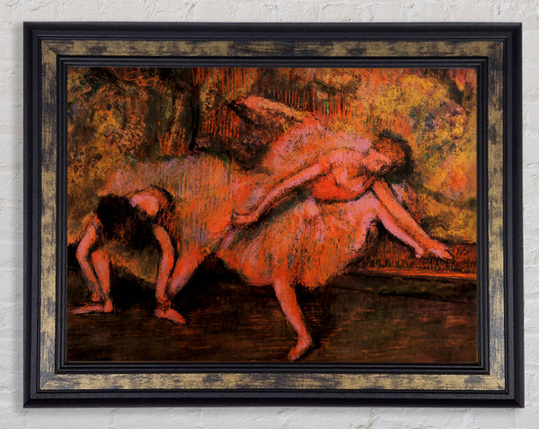 Degas Two Dancers On A Bank