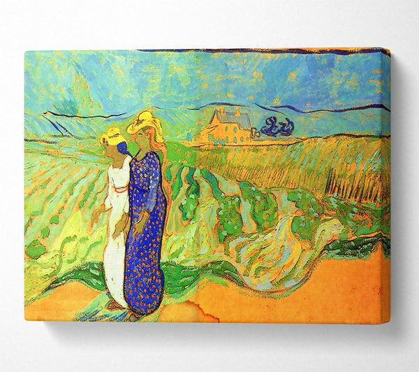 Van Gogh Two Women Crossing The Fields