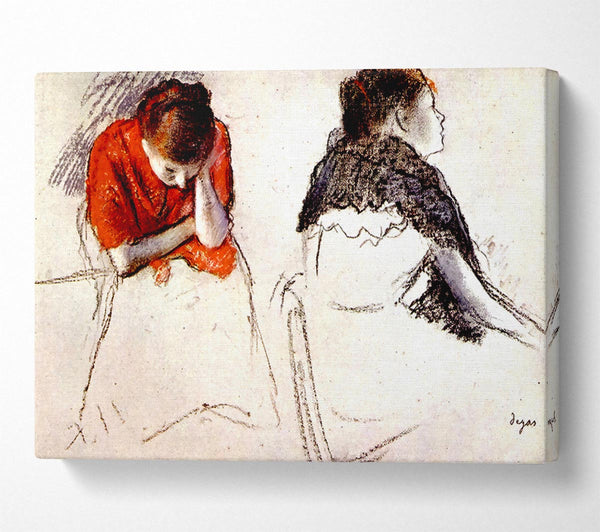 Degas Two Women Seated