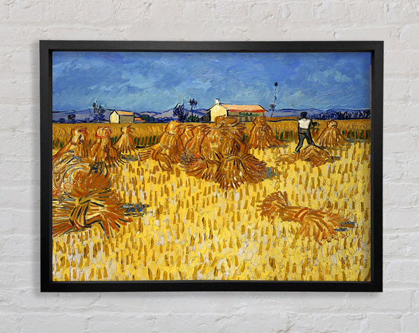 Van Gogh Corn Harvest In Provence