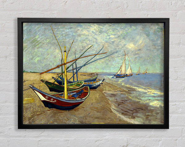 Van Gogh Fishing Boats At Sainte Marie