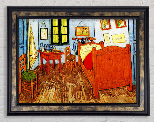 Vincent Van Gogh His Bedroom 4