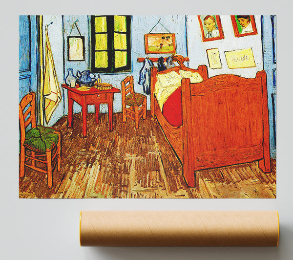 Vincent Van Gogh His Bedroom 4