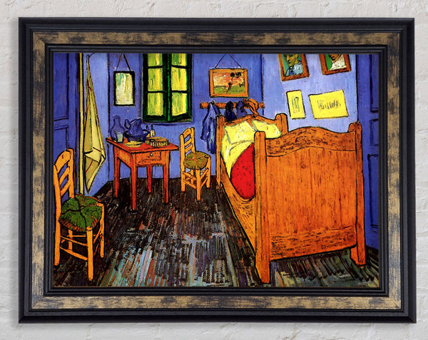 Vincents Bedroom In Arles By Van Gogh 6