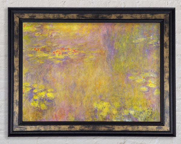 Monet Water Lilies - Yellow Nirvana