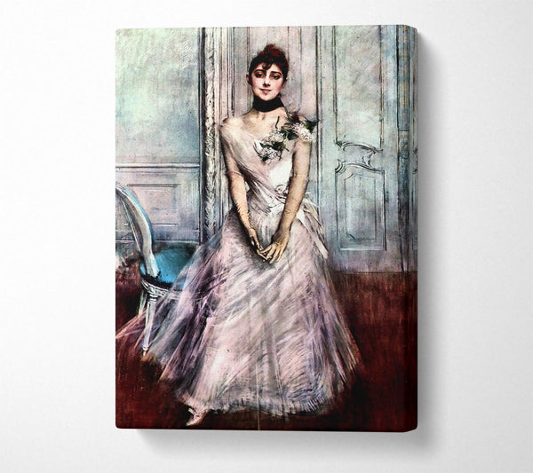 Giovanni Boldini White Pastel Picture