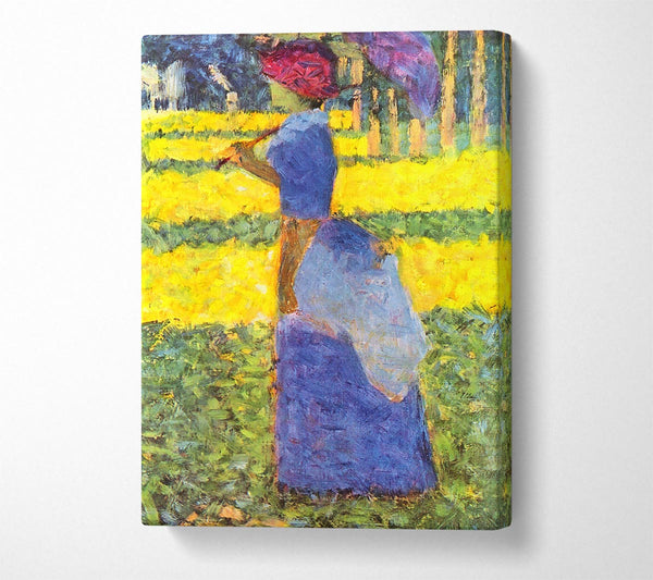 Seurat Woman With Parasol