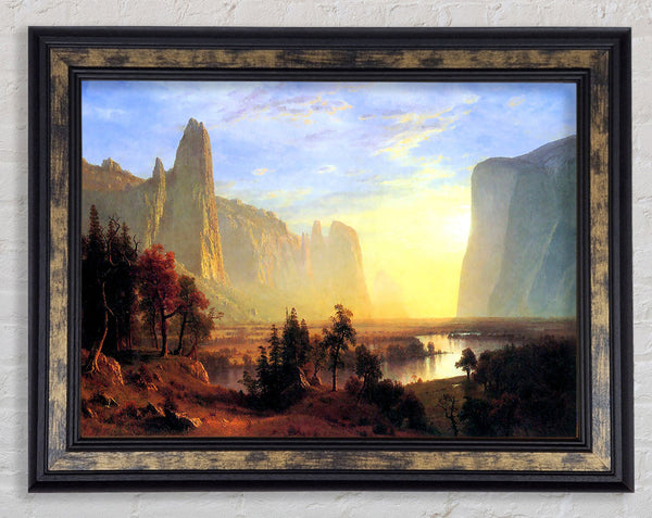 Yosemite Valley By Bierstadt