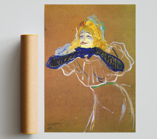 Toulouse Lautrec Yvette Guilbert Sings