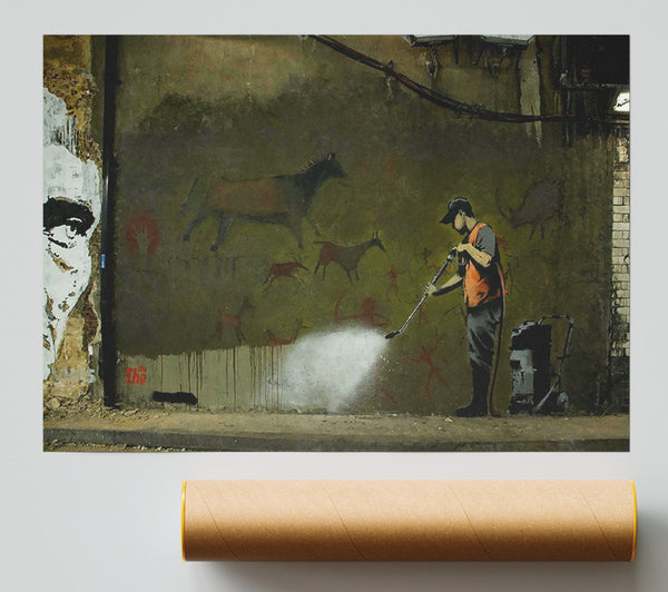 Banksy Street Art Removal