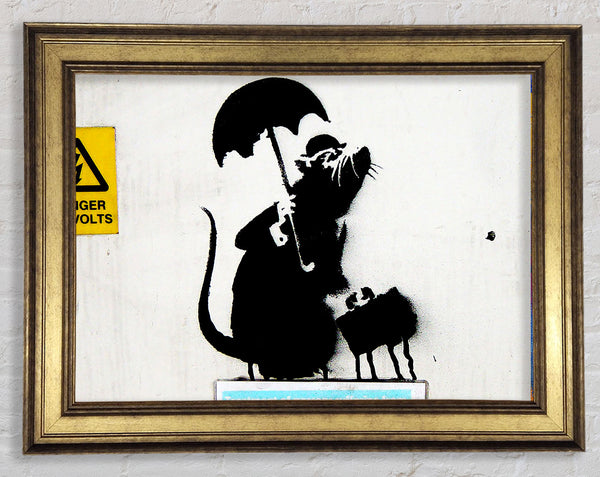 Banksy Electrical Rat