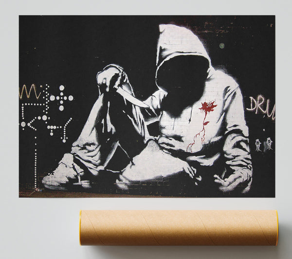 Banksy Knife Hoodies