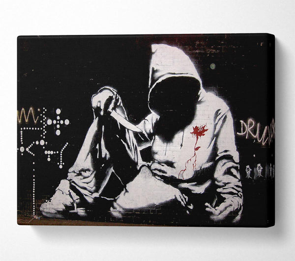 Banksy Knife Hoodies