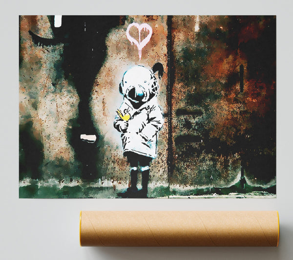 Banksy Love Tank Girl