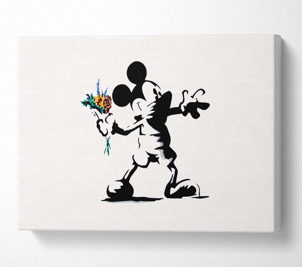 Banksy Micky The Flower Thrower