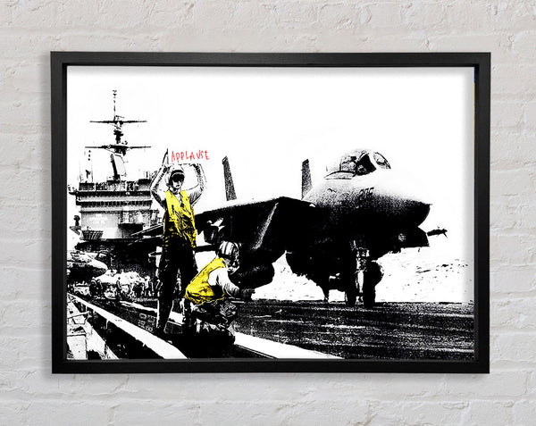 Banksy Navy Applause