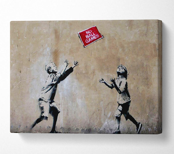 Banksy No Ball Games