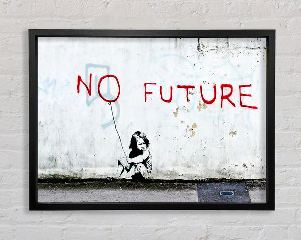 Banksy No Future Balloon