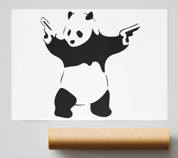 Banksy Panda Guns