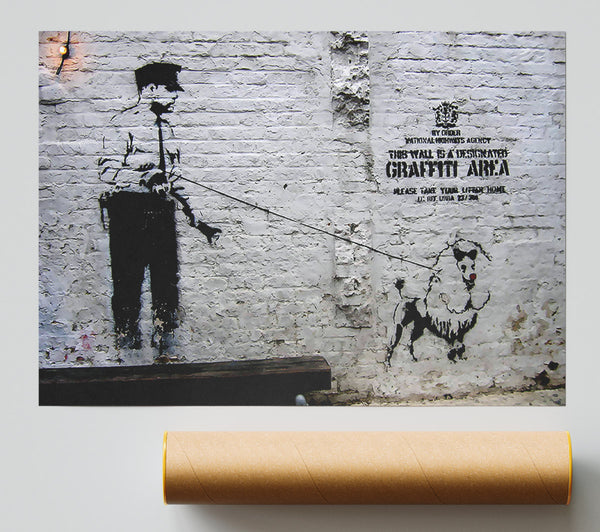 Banksy Police Dog