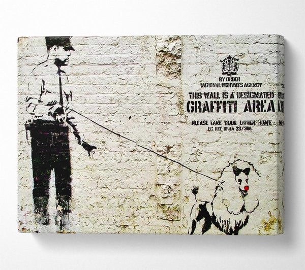 Banksy Poodle Copper