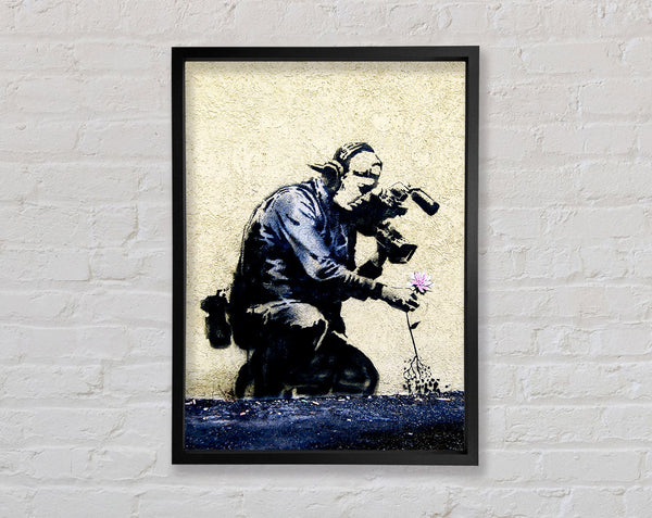 Banksy Pulling The Roots Of Life