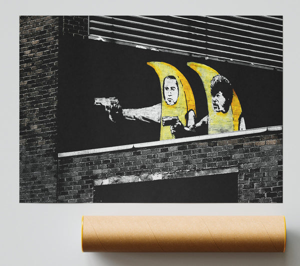 Banksy Pulp Fiction Banana Suits