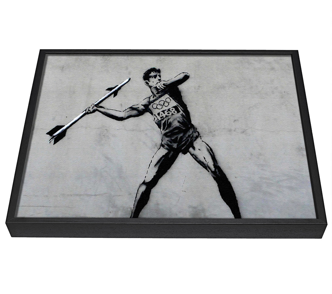 A picture of a Rocket Launcher framed canvas print sold by Wallart-Direct.co.uk